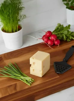 Cook & Baker Basic Ostehøvl L 24 cm - Nylon - Sort