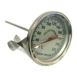Cook & Baker Bolsjetermometer 15 cm - Stål - Sølvfarvet