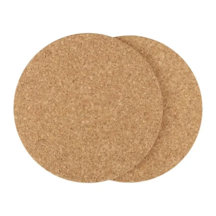 Cook & Baker Bordskåner - 2 stk. Ø 19 cm - Kork