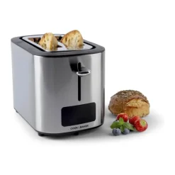 Cook & Baker Brødrister 2 skiver - Automatisk sluk - Krummebakke