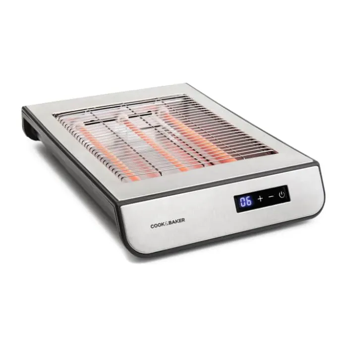 Cook & Baker Brødrister 3 varmeelementer - 900 watt - 6 indstillinger