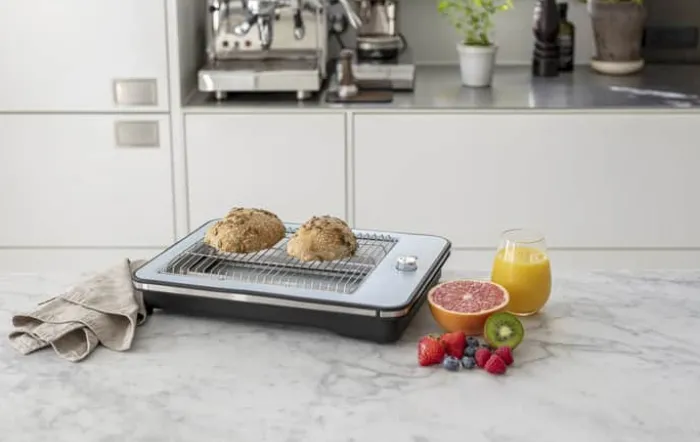 Cook & Baker Brødrister 700 Watt - 7 risteindstillinger - Lyseblå