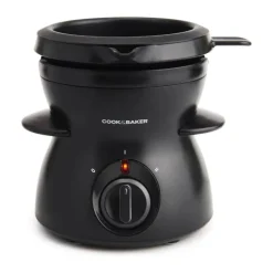 Cook & Baker Chokoladesmelter 350 ml - Plastik - Sort
