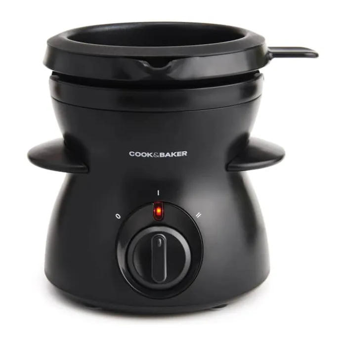 Cook & Baker Chokoladesmelter 350 ml - Plastik - Sort