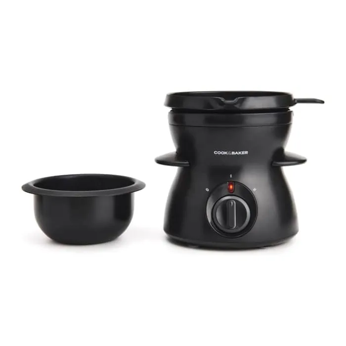 Cook & Baker Chokoladesmelter 350 ml - Plastik - Sort