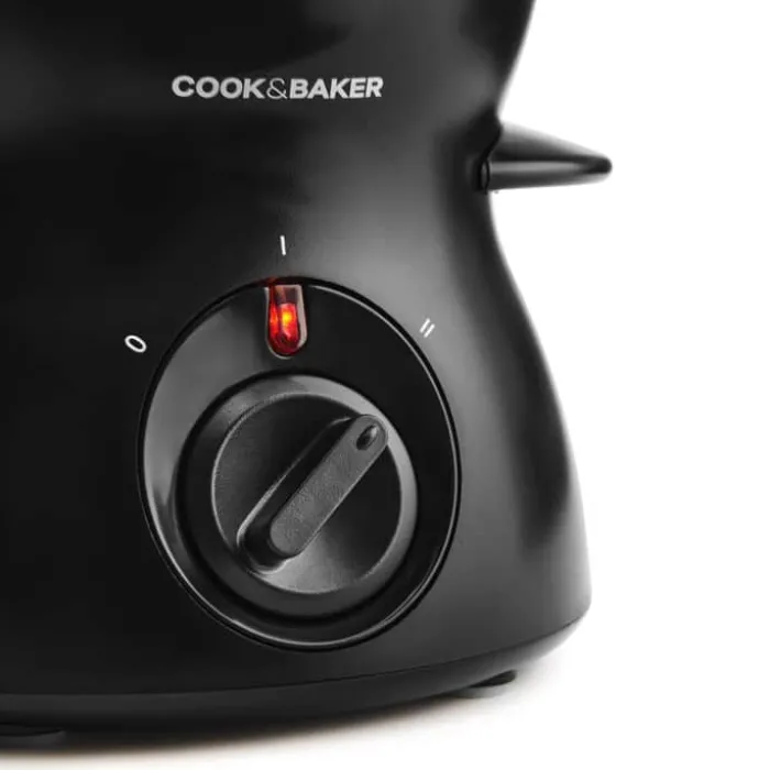 Cook & Baker Chokoladesmelter 350 ml - Plastik - Sort