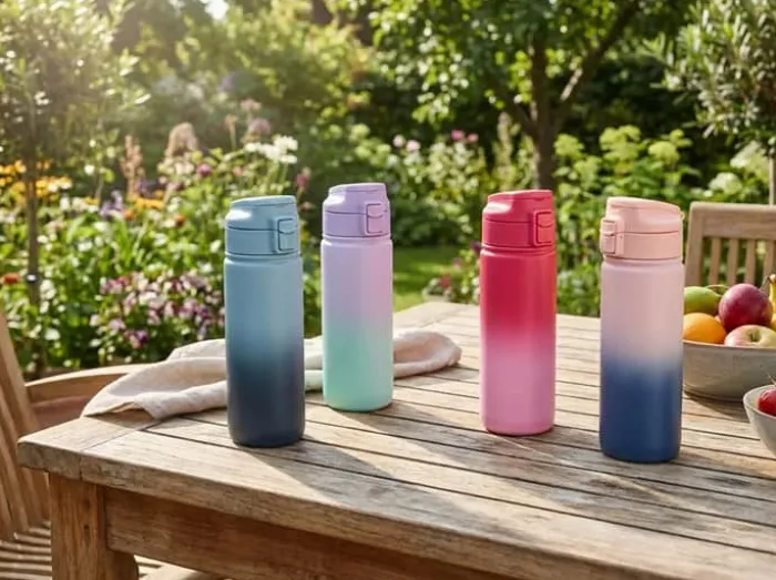 Cook & Baker Drikkedunk 0,5 liter - Genanvendt rustfrit stål - Lavendel/mint
