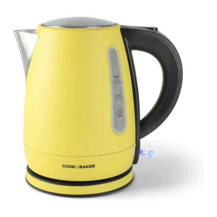 Cook & Baker Elkedel 1 liter - Stål - Gul