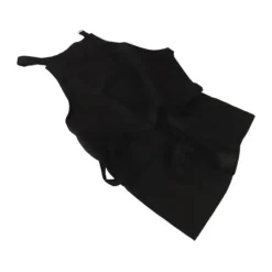 Cook & Baker Forklæde B 70 x L 100 cm - Økologisk bomuld - Sort