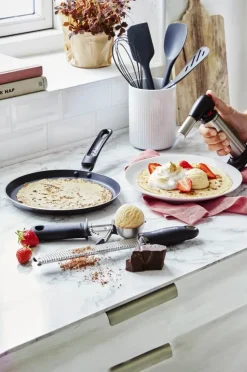 Cook & Baker Gasbrænder H 14 cm - Rustfrit stål - Sort