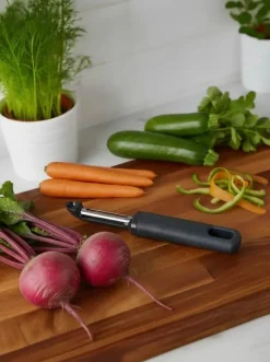Cook & Baker Grøntsagsskræller L 18,5 cm - Stål/plastik - Grå