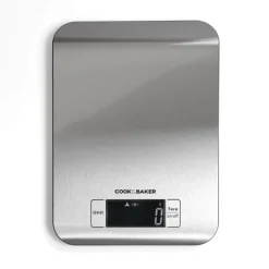 Cook & Baker Køkkenvægt Vejekapacitet: 5 kg - Tarafunktion - Stål