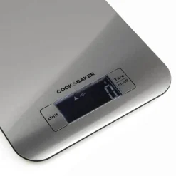 Cook & Baker Køkkenvægt Vejekapacitet: 5 kg - Tarafunktion - Stål