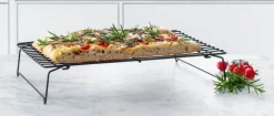 Cook & Baker Kølerist H 7,3 x B 25 x L 40 cm - Rustfrit stål - Sort