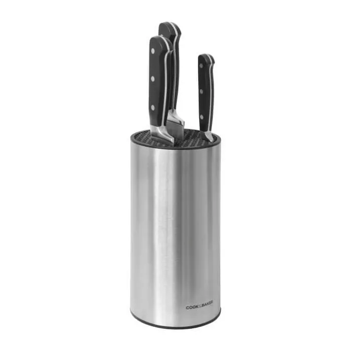 Cook & Baker Knivblok H 23 x Ø 11,5 cm - Stål