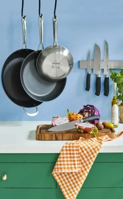 Cook & Baker Kokkekniv L 20 cm - Sort