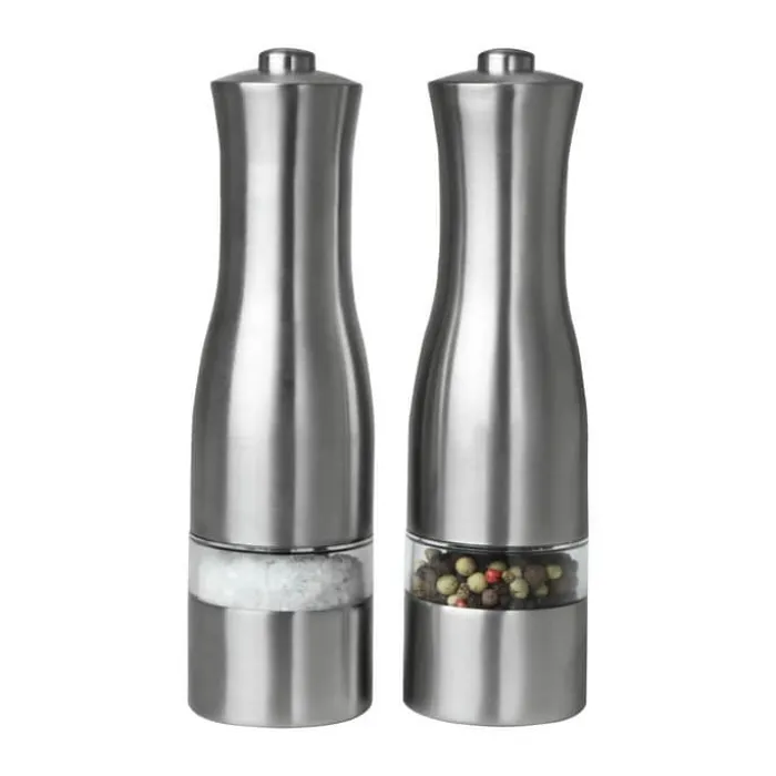 Cook & Baker Kværnsæt - 2 dele H 20,5 cm - Elektronisk - Stål