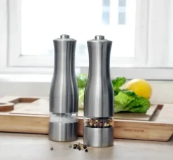 Cook & Baker Kværnsæt - 2 dele H 20,5 cm - Elektronisk - Stål