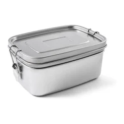 Cook & Baker Madkasse H 8,5 x B 13,5 x L 19 cm - Genanvendt rustfrit stål