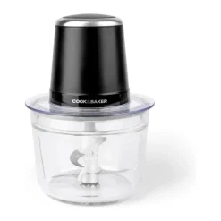 Cook & Baker Minihakker 0,6/1 liter - 250 watt - Sort