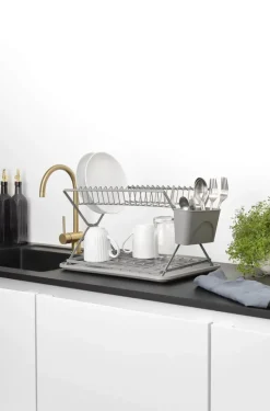 Cook & Baker Opvaskestativ H 26 x B 31,5 x L 43 cm - Plastik/stål - Grå