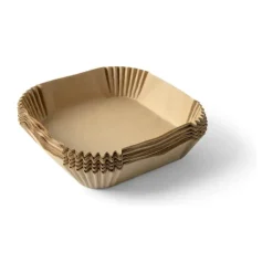 Cook & Baker Papirbakke til Airfryer - 100 stk. B 16 x L 16 cm - Papir