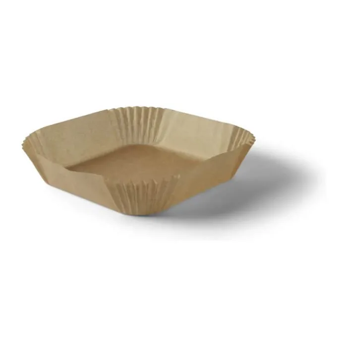 Cook & Baker Papirbakke til Airfryer - 100 stk. B 16 x L 16 cm - Papir