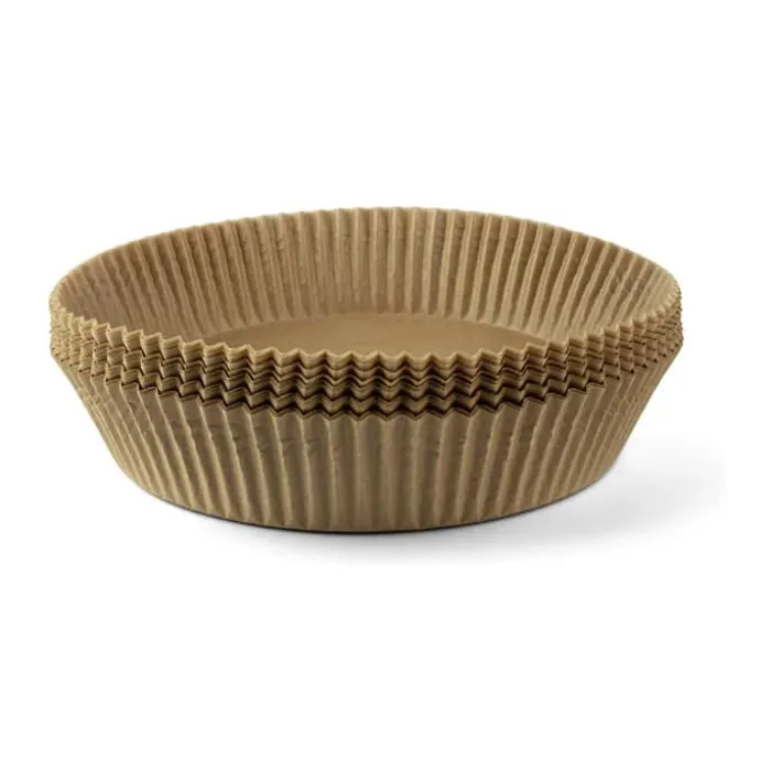 Cook & Baker Papir til Airfryer - 50 stk. Ø 20 x H 5 cm - Papir