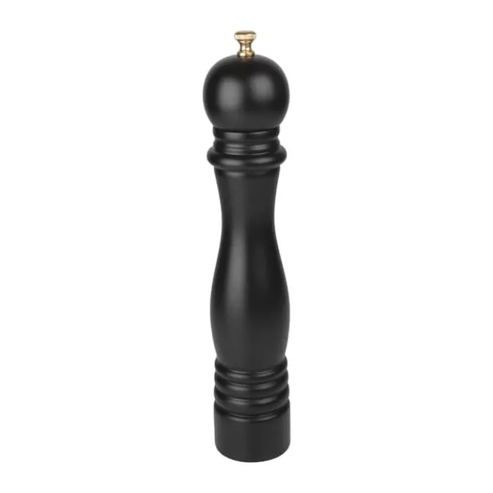Cook & Baker Peberkværn H 30 cm - Gummitræ - Sort