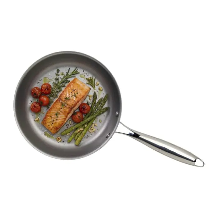 Cook & Baker 3PLY Premium Stegepande Ø 24 cm - Rustfrit stål/aluminium