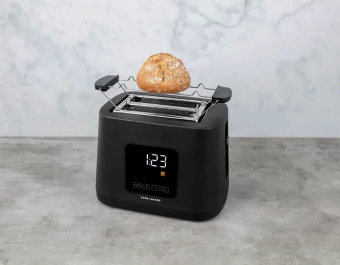 Cook & Baker Premium Brødrister 2 skiver - 8 programmer - Inkl. Rist