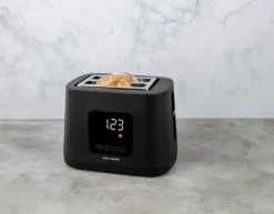 Cook & Baker Premium Brødrister 2 skiver - 8 programmer - Inkl. Rist