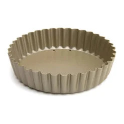 Cook & Baker Premium Tærteform Ø 15 cm - Carbonstål - Guldfarvet