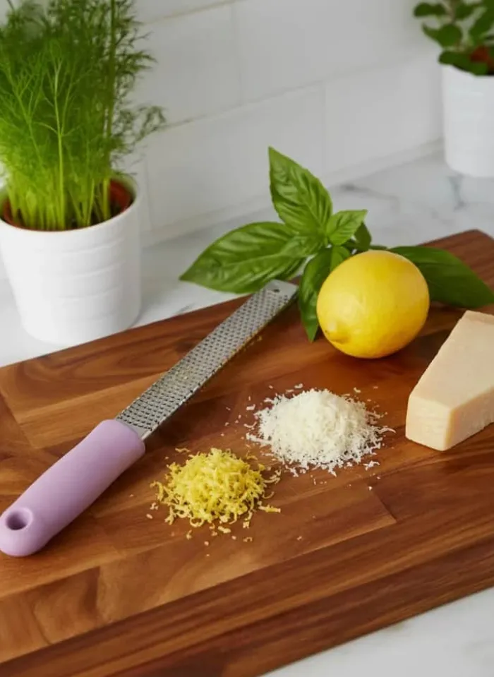 Cook & Baker Rivejern L 33 cm - Rustfrit stål/silikone - Lilla