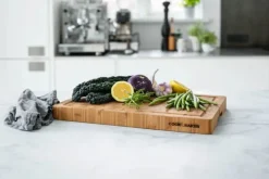 Cook & Baker Skærebræt B 30 x L 45 cm - Bambus - Natur