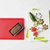 Cook & Baker Skærebrætsæt - 3 dele B 25 x L 35 cm - Plastik - Grøn/hvid/rød