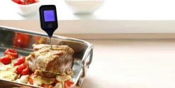 Cook & Baker Stegetermometer Måler op til 250° C - Rotationsdisplay - Baggrundsbelysning