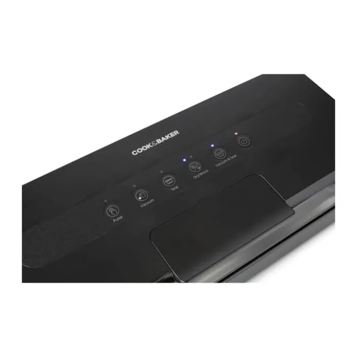 Cook & Baker Vakuumpakker 135 watt - Automatisk vakuumfunktion - Sort