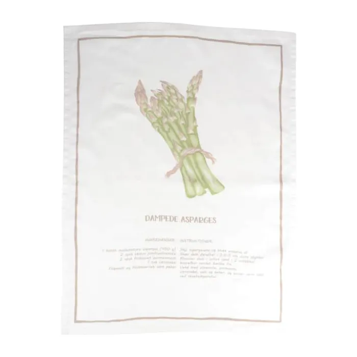 Cook & Baker Viskestykke - 2 stk. B 50 x L 70 cm - Bomuld - Asparges