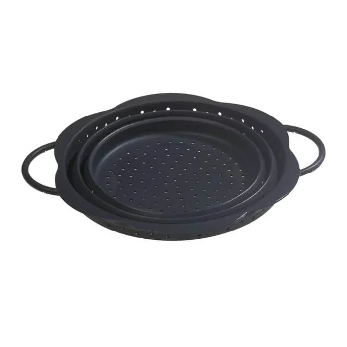 Cookline Foldbar Si L 32 x B 23 cm - Silikone/stål - Sort