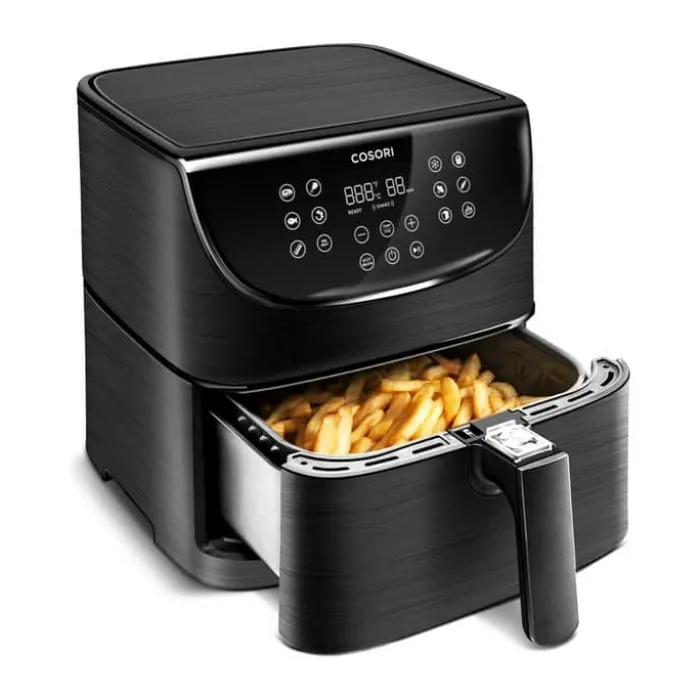 Cosori Premium Airfryer 5,5 liter - 11 programmer - Pre Heat-, Keep Warm- og Shake-funktion