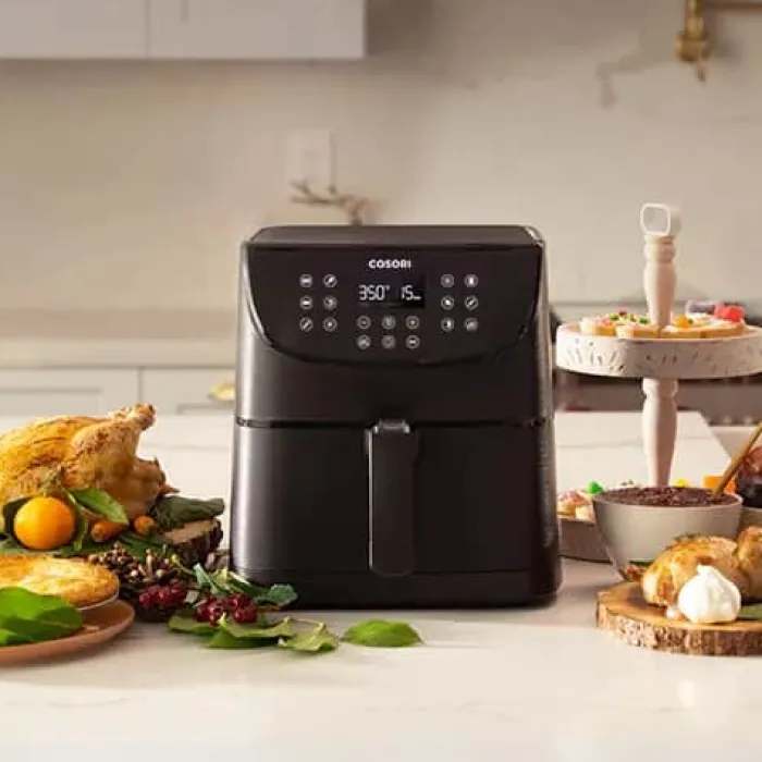 Cosori Premium Airfryer 5,5 liter - 11 programmer - Pre Heat-, Keep Warm- og Shake-funktion