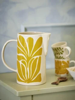 Creative Collection Fauni Kande 2,1 liter - Stentøj - Gul