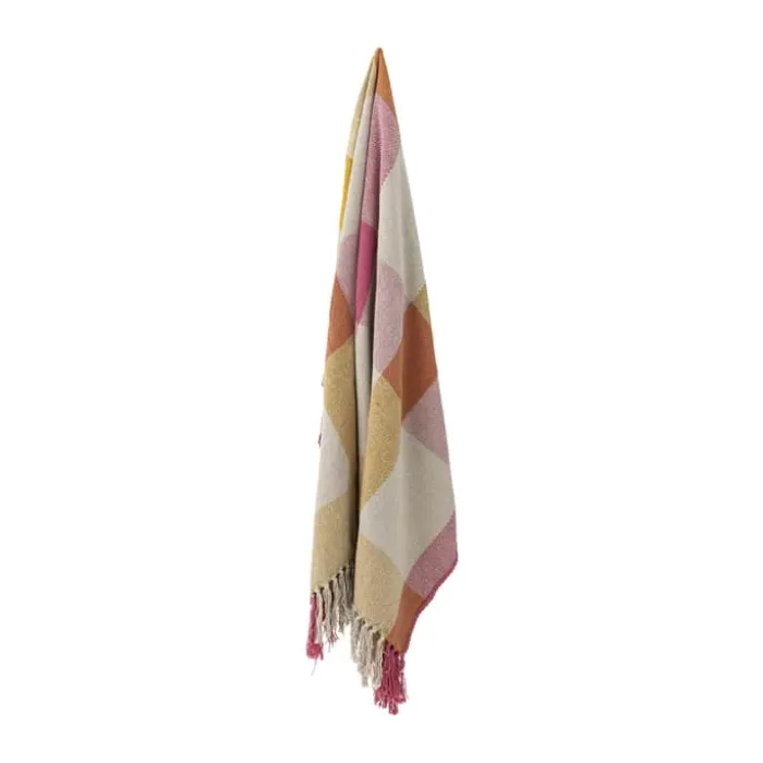 Creative Collection Hadley Plaid B 130 x L 160 cm - Genanvendt bomuld - Multifarvet