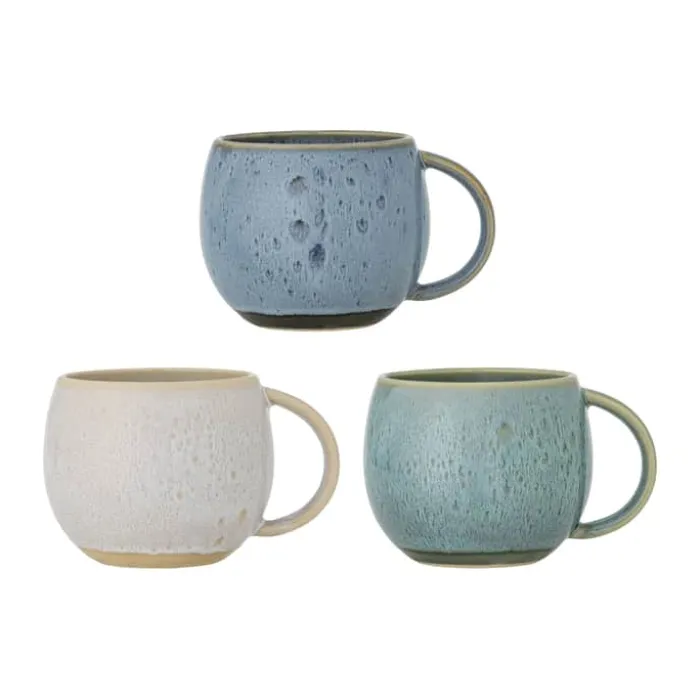 Creative Collection Harriet Krus - 3 stk. 42 cl - Stentøj - Blå