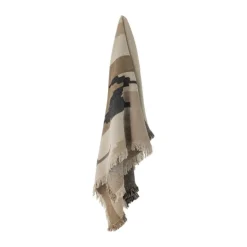 Creative Collection Maji Plaid B 160 x L 130 cm - Bomuld - Brun