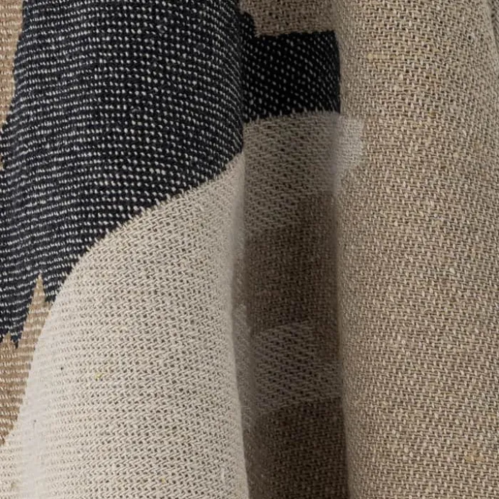 Creative Collection Maji Plaid B 160 x L 130 cm - Bomuld - Brun