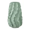 Creative Collection Natika Vase Ø 23 x H 37 cm - Ler - Grøn