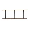 Creative Collection Tallymay Hylde H 53 x B 25,5 x L 140 cm - Genanvendt træ/metal - Brun