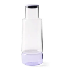 CrushGrind Billund Karaffel 1 liter - Borosilikatglas - Lavender
